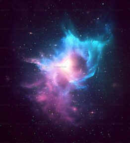 Abstrakte Astralnebula